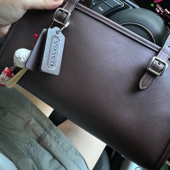 COACH Swing Bag in Maple - NWT, Zip Elegance - Picture 2 of 4